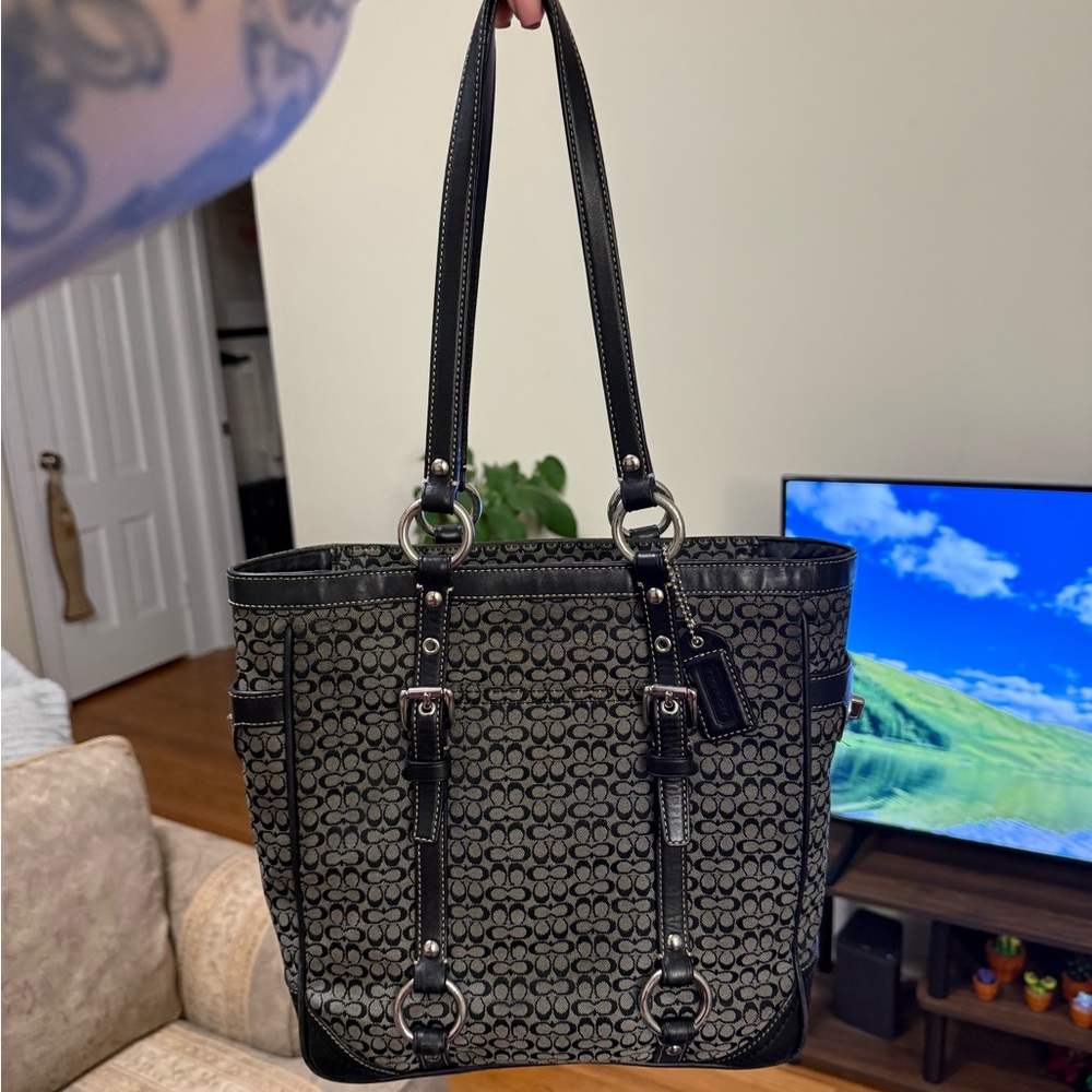 ** SOLD ** Coach Signature Tote Bag